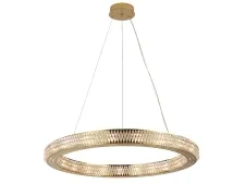 NEWPORT 8560 8560/80 C gold polished , Люстра , Gold polished Clear crystal D80*H6.7/500 cm G4 42*5W