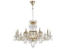 NEWPORT 1400 1410/C bronze , Люстра, Bronze Clear crystal D96*H70/150 E14 10*40W