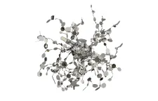 Светильник Crystal Lux GARDEN AP-PL3 D400 CHROME