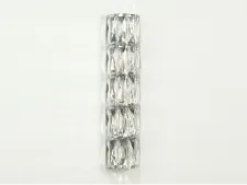 NEWPORT 10120 10125/A new , Бра, Chrome Clear crystal L13*H51*Sp9 cm G9 5*25W