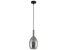 NEWPORT 7230 7232/S mat.black smokey , Подвесной светильник, Matte black Smokey glass+matte white glass D13*H28,8/250 cm G9 1*7W