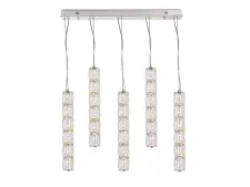 NEWPORT 8240 Потолочная чашка 8240 L70*8*H3,5 5 подвесов chrome , Chrome L70*8*H3,5 cm