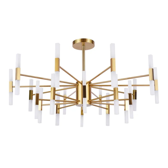 Люстра на штанге Arte Lamp Ramona A7410PL-40PB | Дом Декора