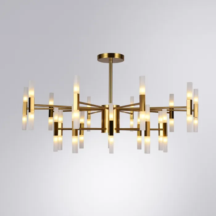 Люстра на штанге Arte Lamp Ramona A7410PL-40PB | Дом Декора