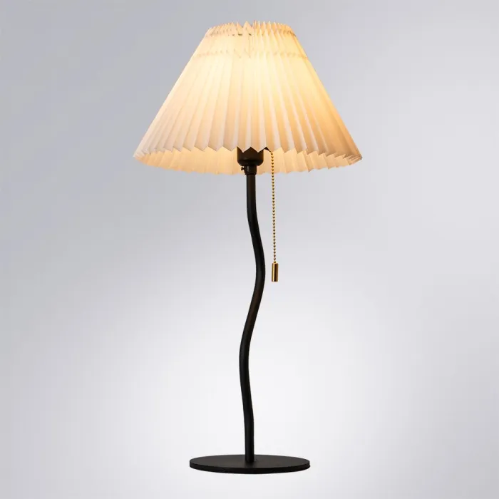 Декоративная настольная лампа Arte Lamp AGATHA A5069LT-1BK | Дом Декора