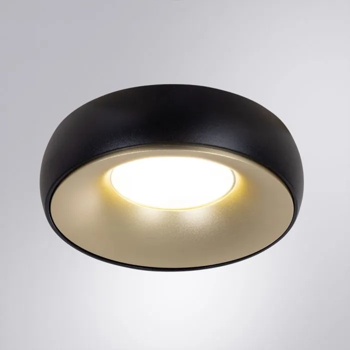 Точечный встраиваемый светильник Arte Lamp HEZE A6666PL-1BK | Дом Декора