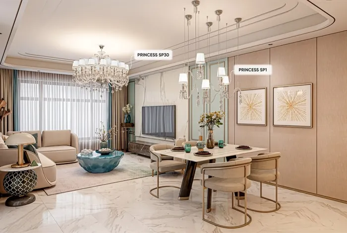 Люстра Crystal Lux PRINCESS SP30 | Дом Декора
