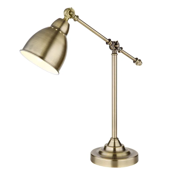 Офисная настольная лампа Arte Lamp BRACCIO A2054LT-1AB | Дом Декора