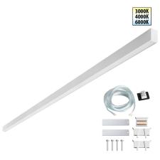 359606 OVER NT25 068 белый Светильник линейный светодиод. с переключ. цв. температуры IP20 LED 60W 220-240V 3000К\4000К\6000К FATTO